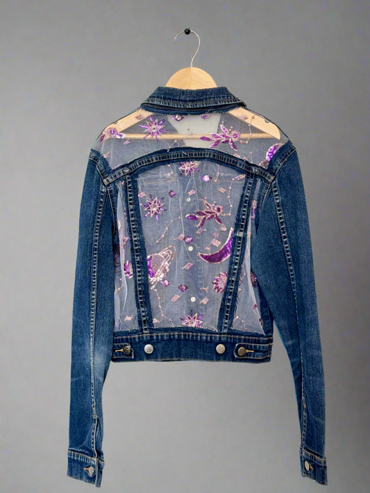 Purple Space Kids Jacket - Large