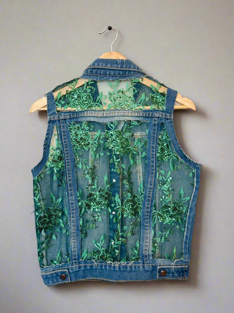 Emerald Sparkle Adult Vest - Small